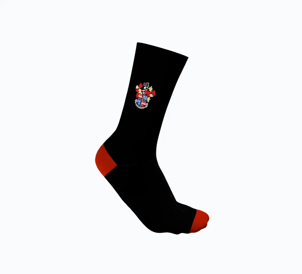Socks made for Tonbridge School
